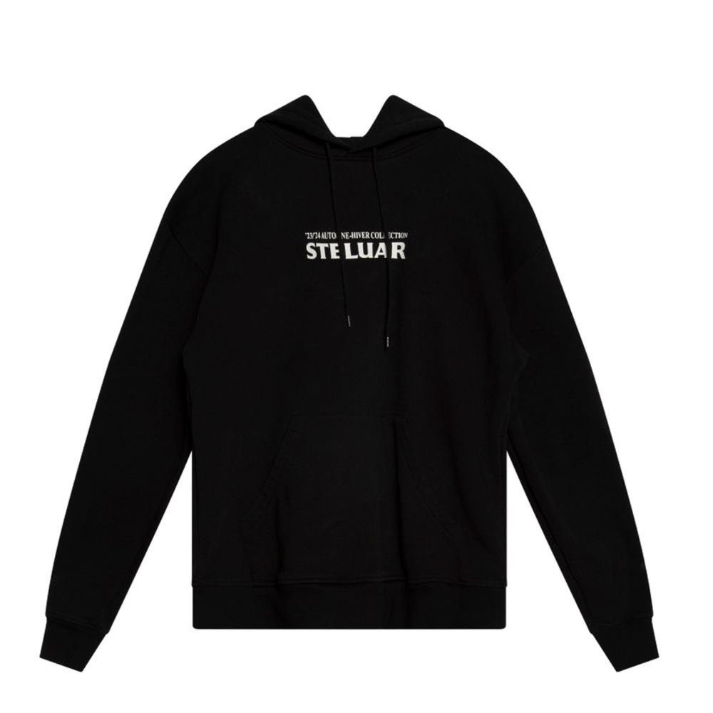 STELUAR Black Hoodie